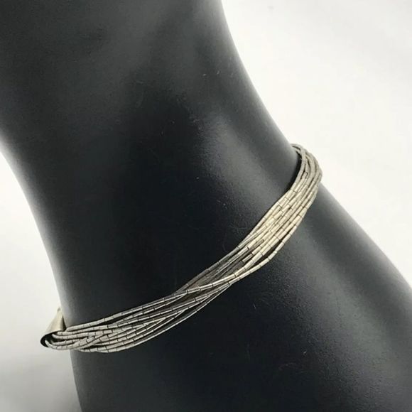 All of the Suns Jewelry - ☀️ Native American vintage liquid sterling silver bracelet ☀️